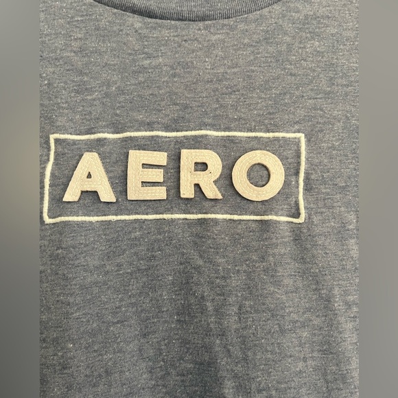 Aeropostale Blue Short Sleeve Crew Neck Tee Size Large - Picture 3 of 7